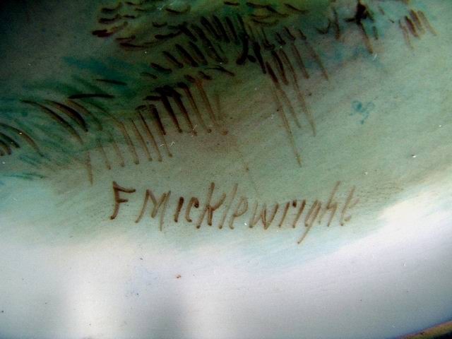 Frederick Micklewright's signature