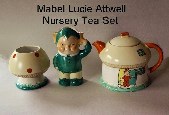 Mabel Lucie Attwell Tea Set