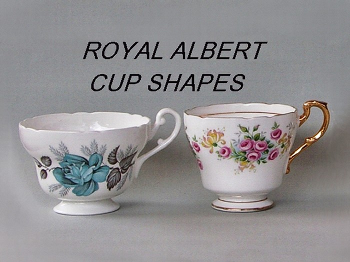 Royal Albert Cup Shapes