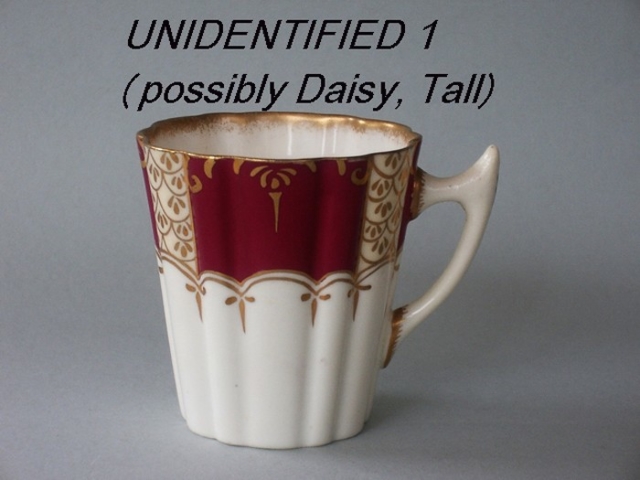 Unidentified cup shape 1 (possibly Daisy, Tall)