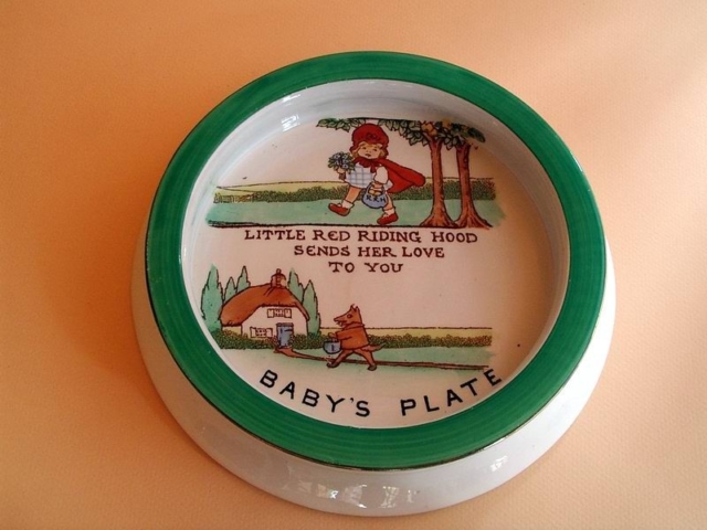 Little Red Riding Hood Baby's Plate