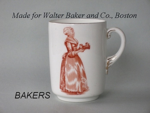 BAKERS Made for Walter Baker and Co., Boston