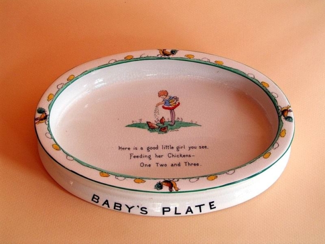 Hilda Cowham Baby's Plate